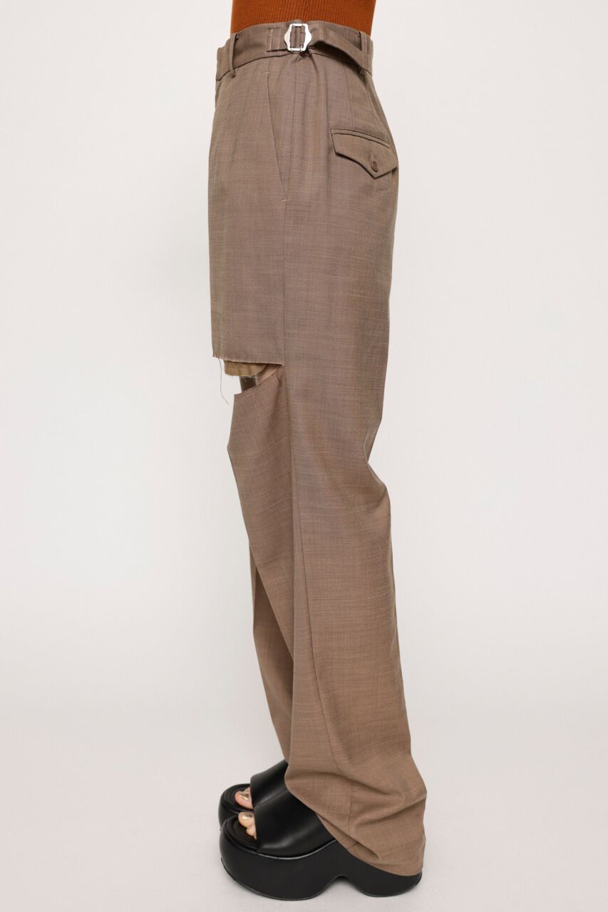 SLY「CUT OFF WIDE STRAIGHT パンツ」|その他|