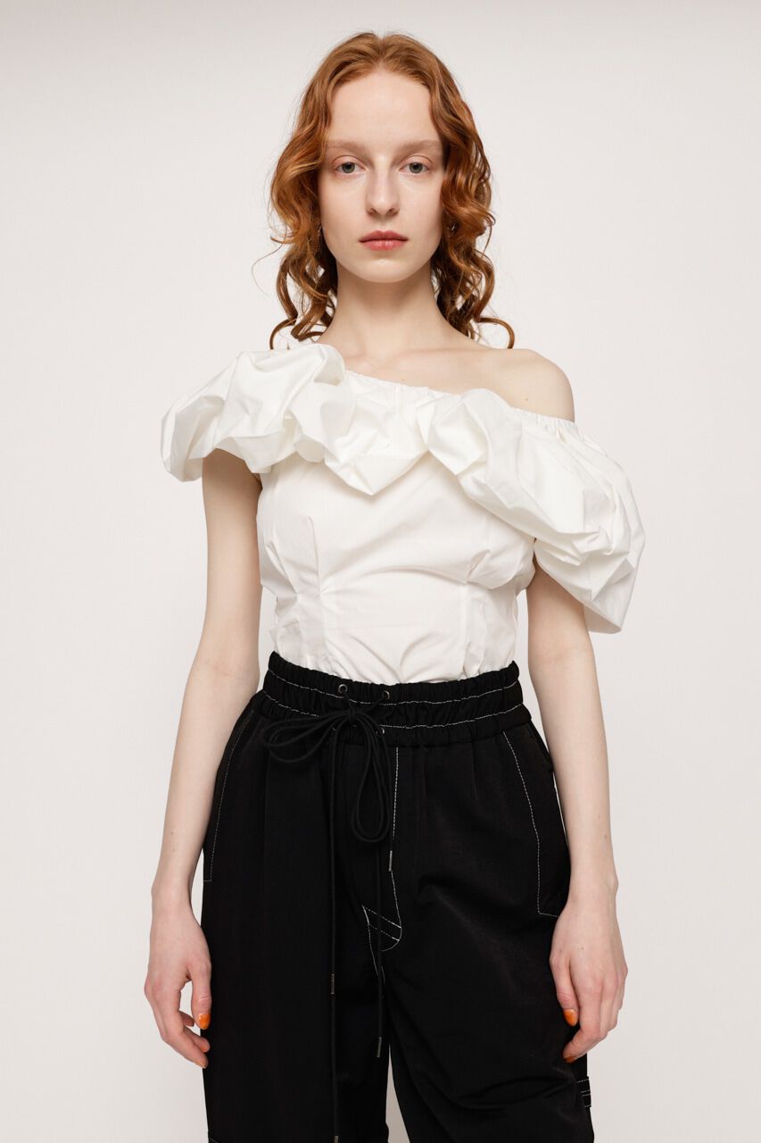 SLY「2WAY VOLUME FRILL ブラウス」|シャツ・ブラウス|