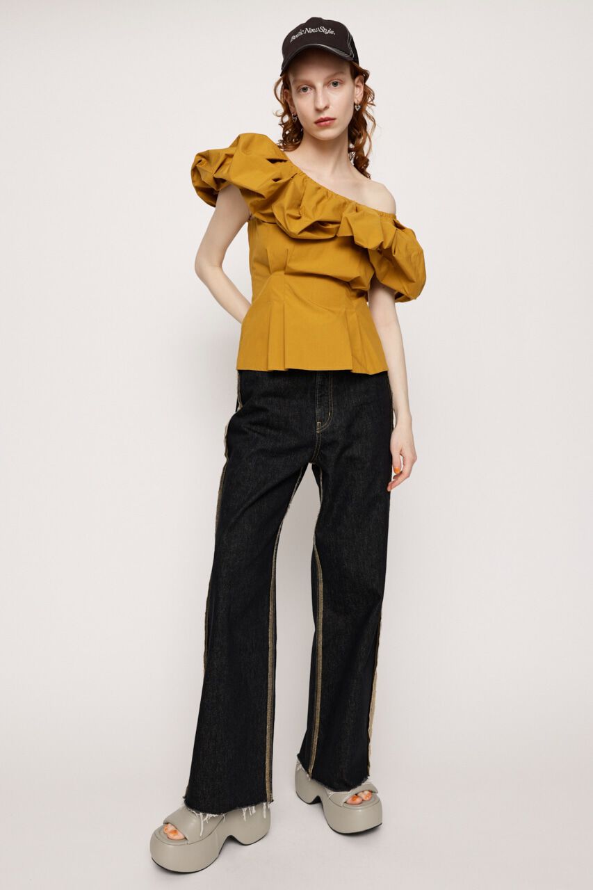 SLY「2WAY VOLUME FRILL ブラウス」|シャツ・ブラウス|