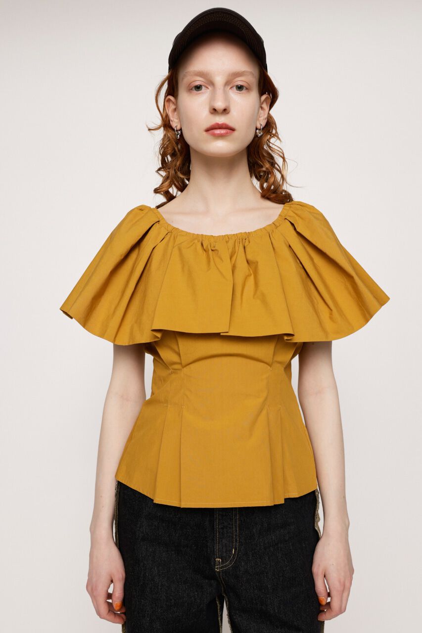 SLY「2WAY VOLUME FRILL ブラウス」|シャツ・ブラウス|