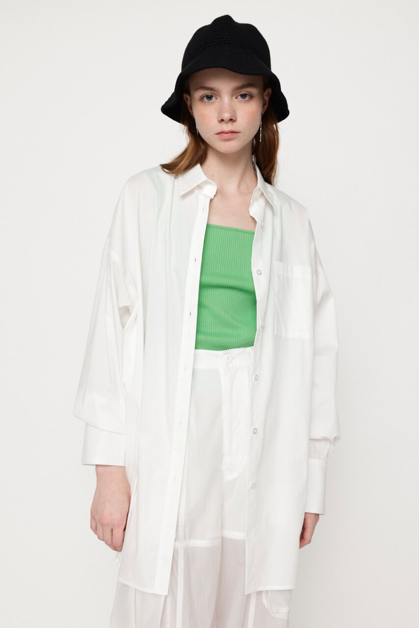 SLY「COTTON LIKE OVER シャツ」|シャツ・ブラウス|