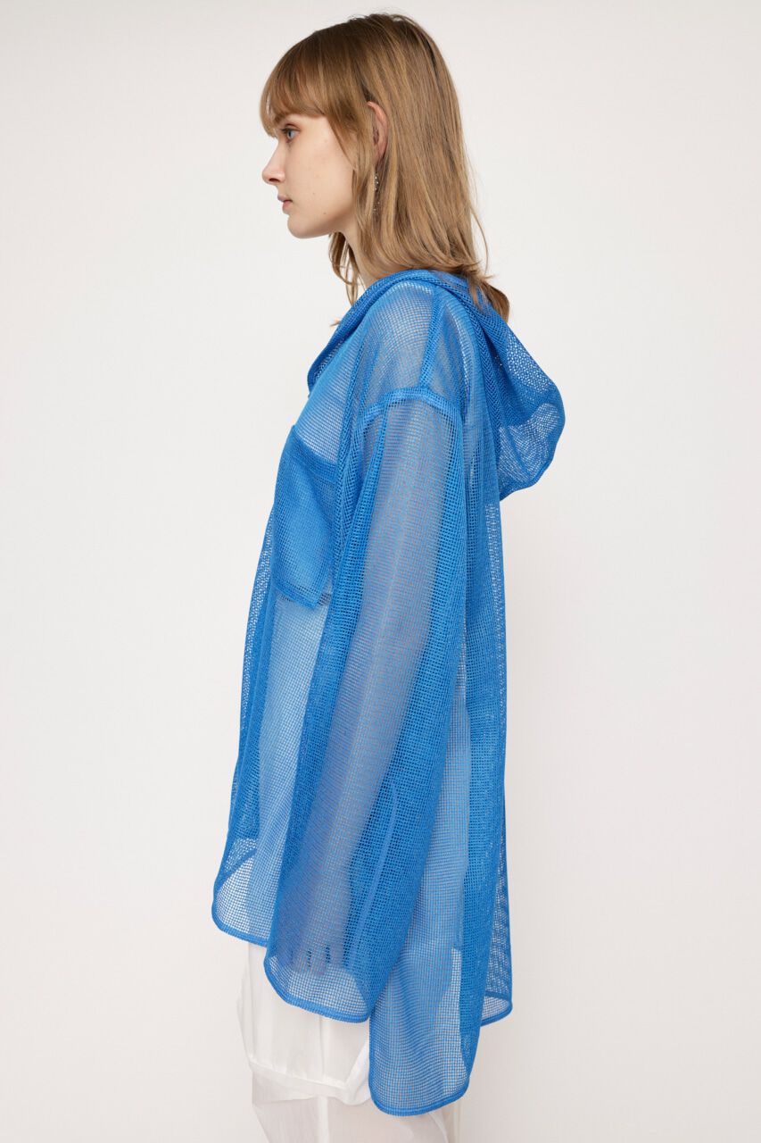 SLY「HOODED MESH ブラウス」|シャツ・ブラウス|