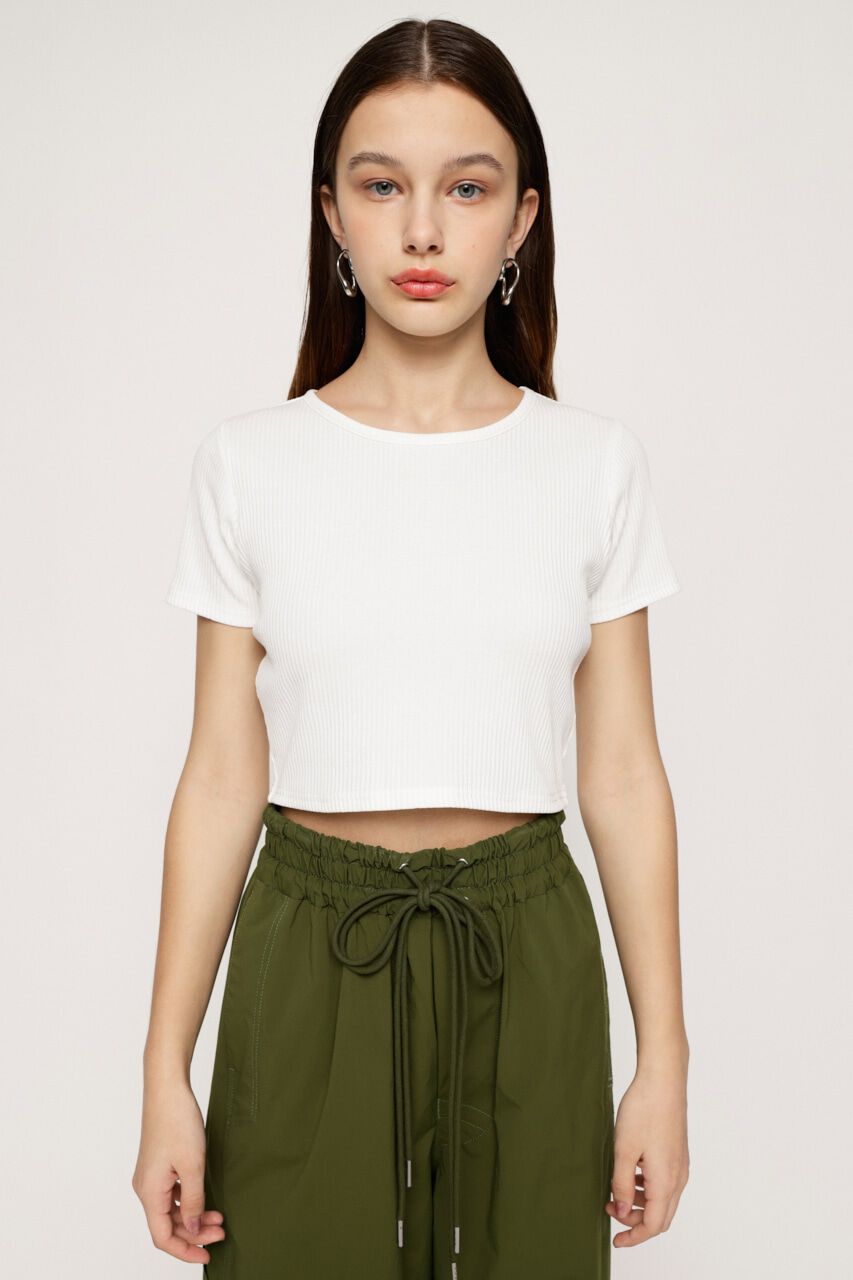 SLY「CROPPED CUT トップス」|Tシャツ・カットソー|