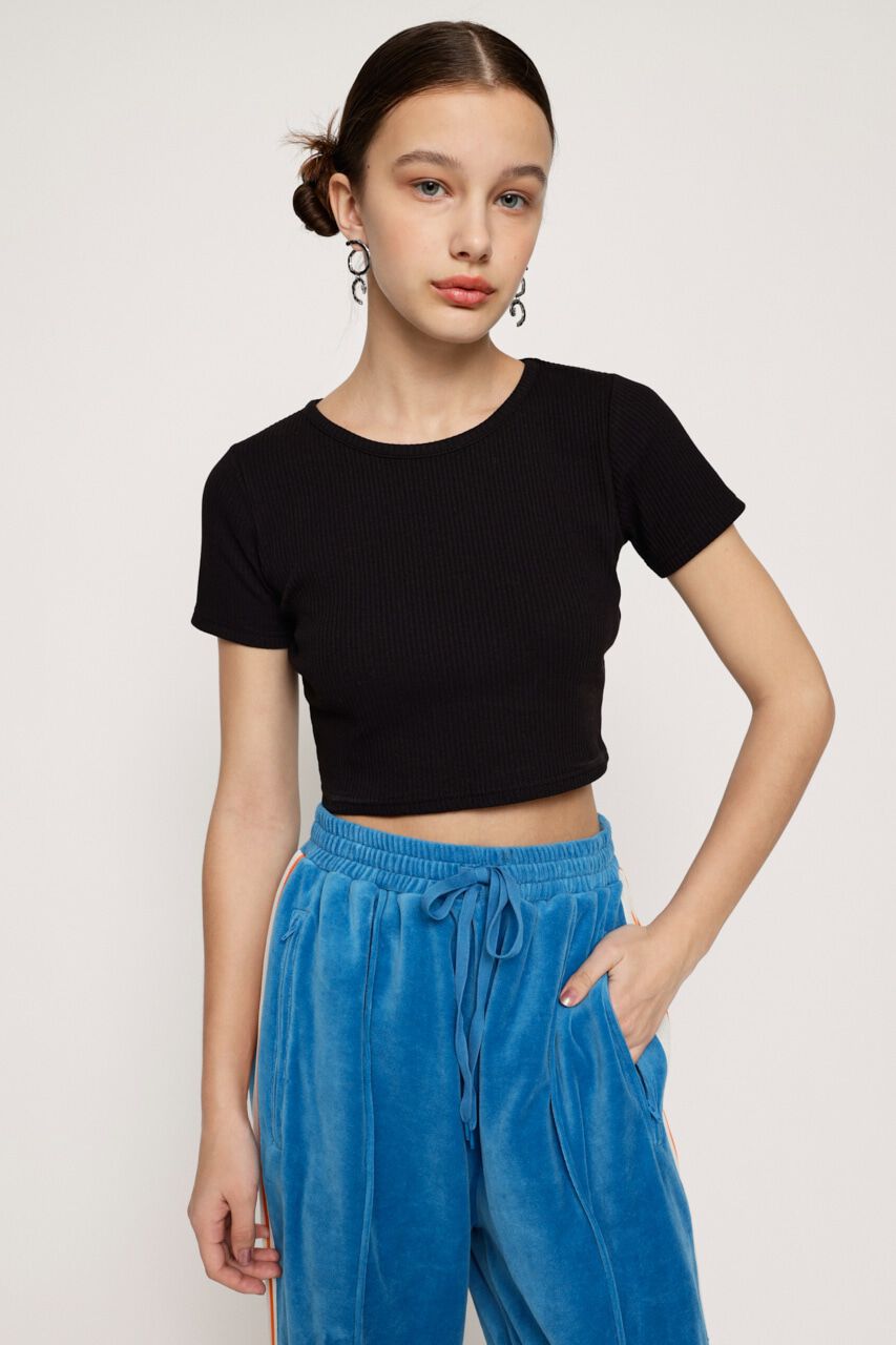 SLY「CROPPED CUT トップス」|Tシャツ・カットソー|