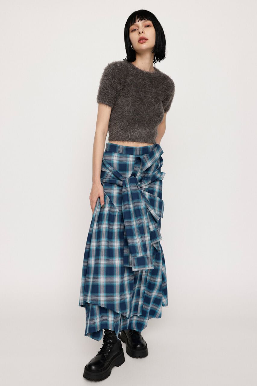 SLY「SHAGGY TINY Tシャツ」|ニット・セーター|