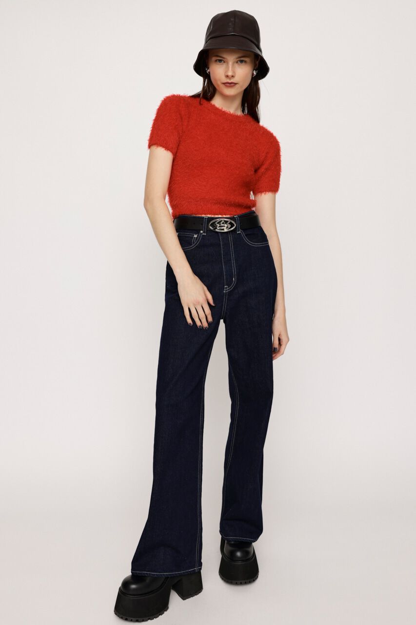 SLY「SHAGGY TINY Tシャツ」|ニット・セーター|