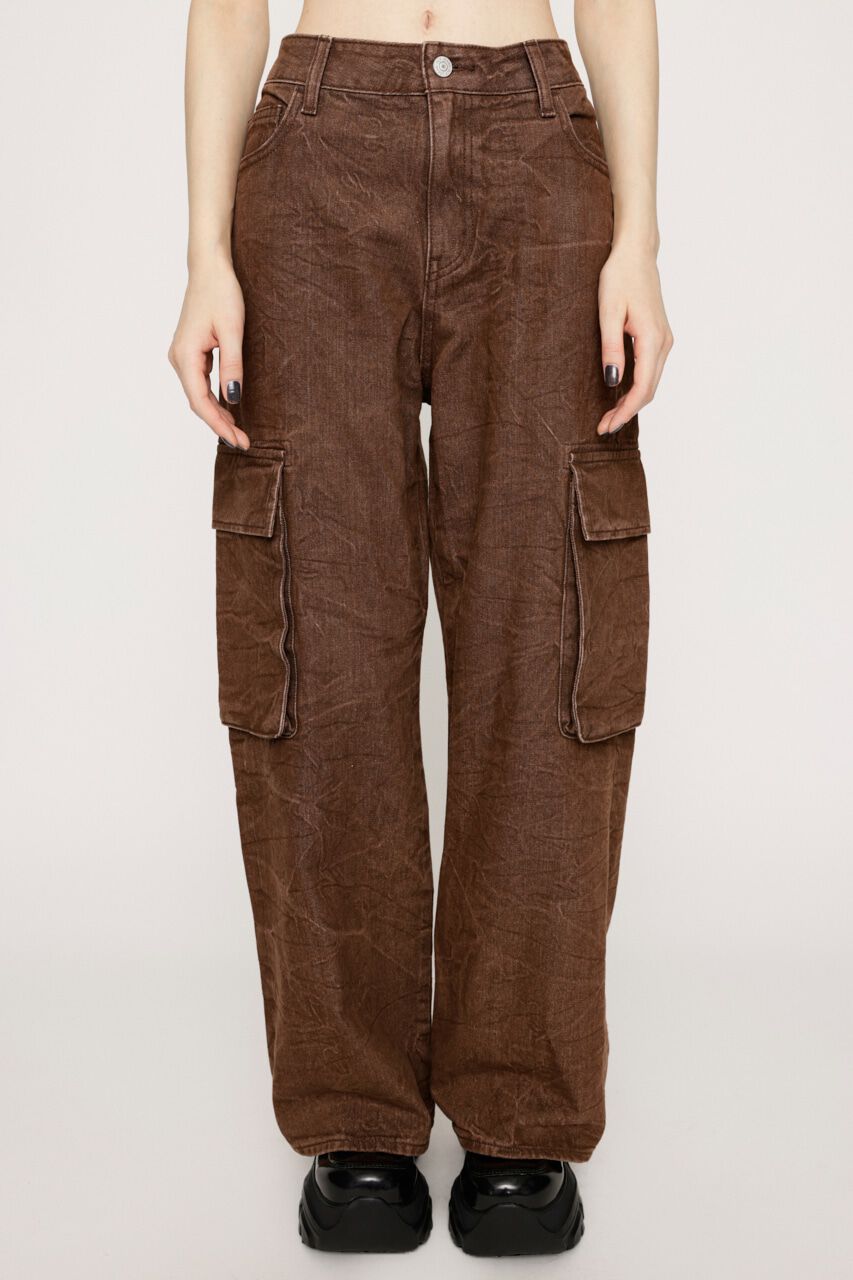 SLY「CRACK WASH LW DENIM PT-E」|デニム|