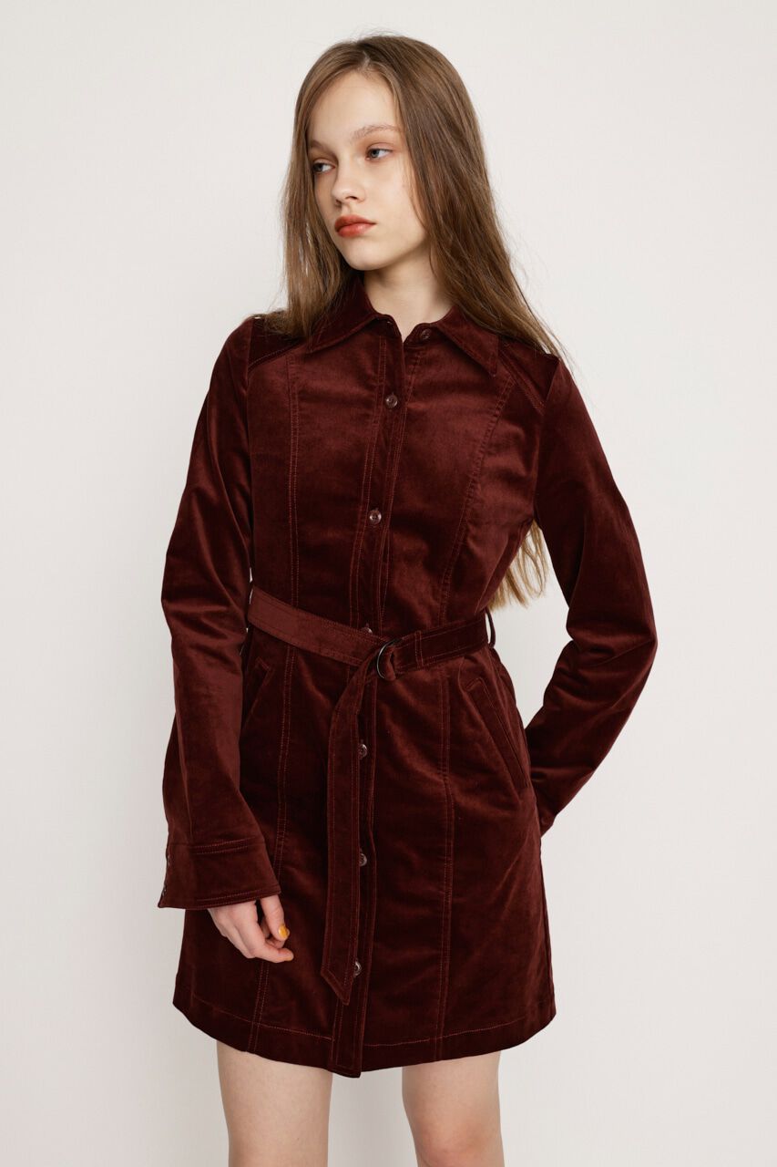 SLY「BELTED SH ショートワンピース」|ワンピース|