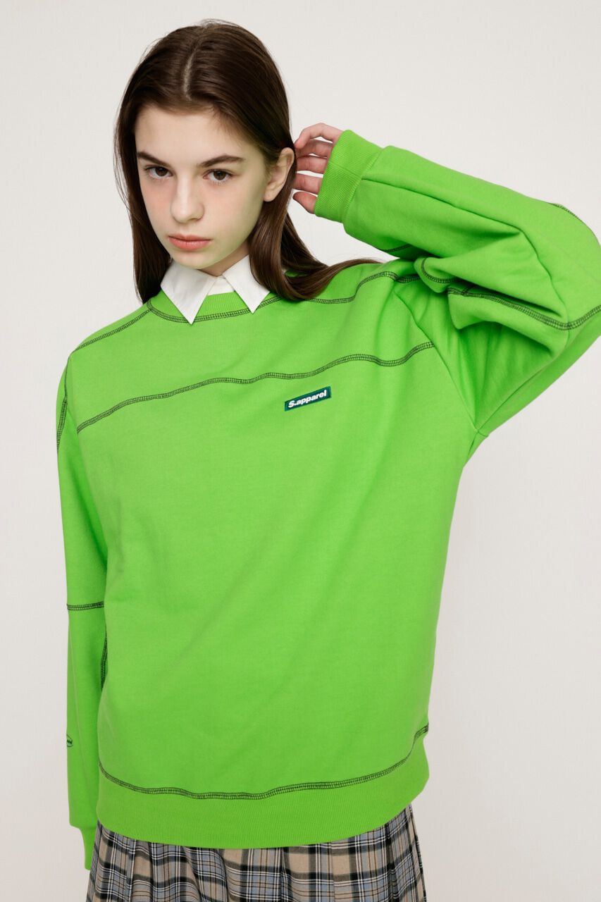 SLY「STITCHED LINE SW トップス」|Tシャツ・カットソー|