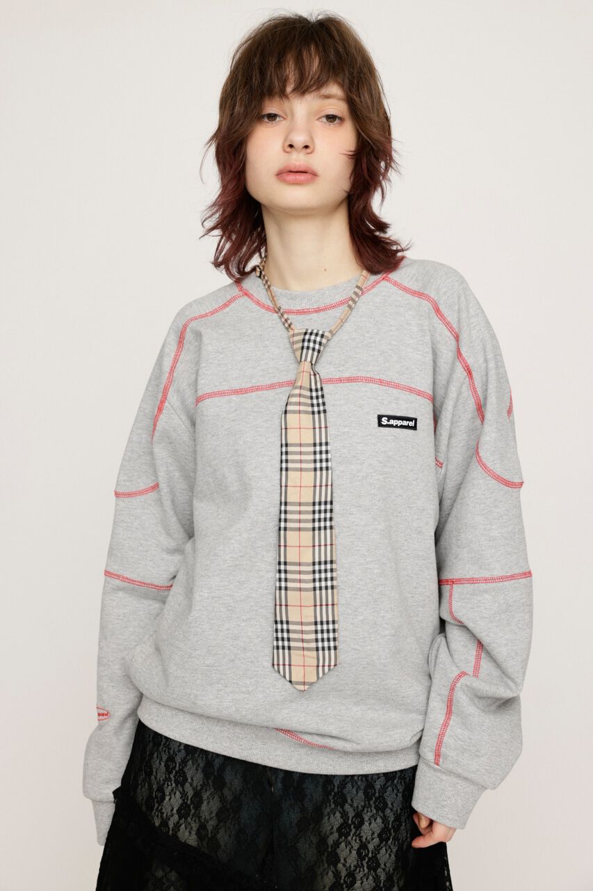 SLY「STITCHED LINE SW トップス」|Tシャツ・カットソー|