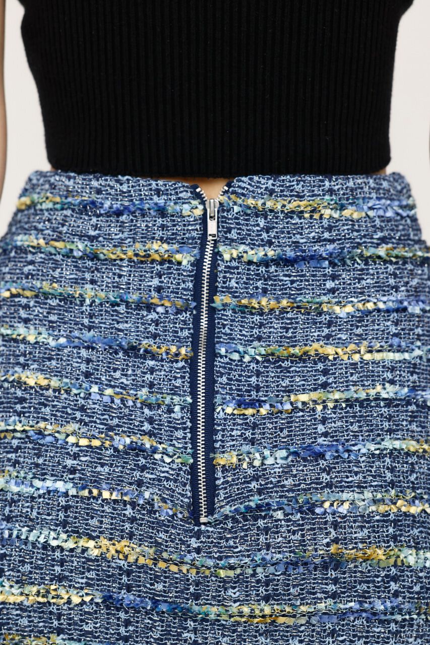SLY「KNIT TWEED ショートスカート」|スカート|