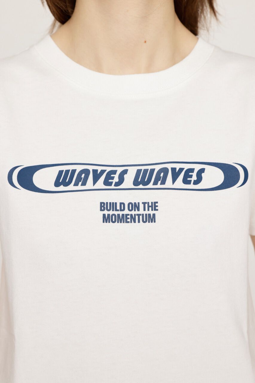 SLY「FRONT PRINT COMPACT Tシャツ」|Tシャツ・カットソー|