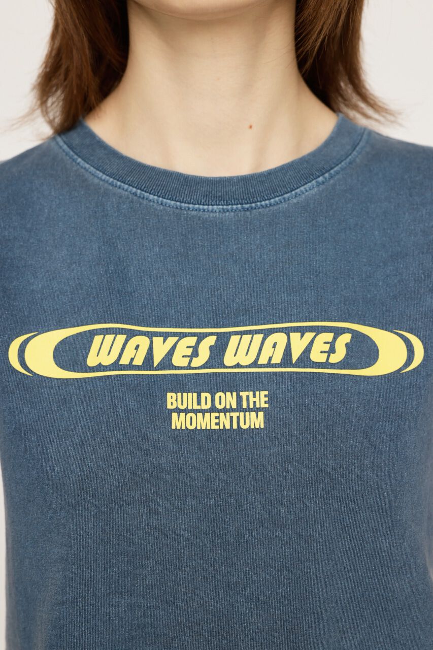 SLY「FRONT PRINT COMPACT Tシャツ」|Tシャツ・カットソー|