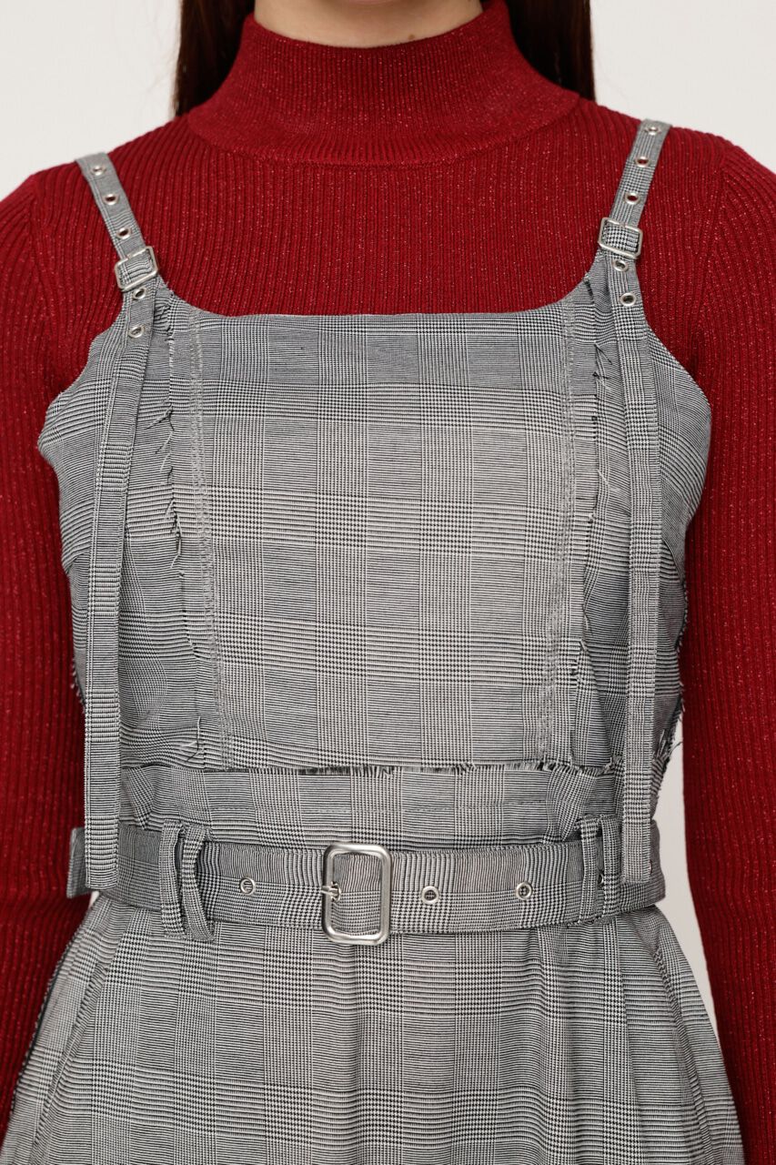 SLY「PLEATS BELTED ロングワンピース」|ワンピース|