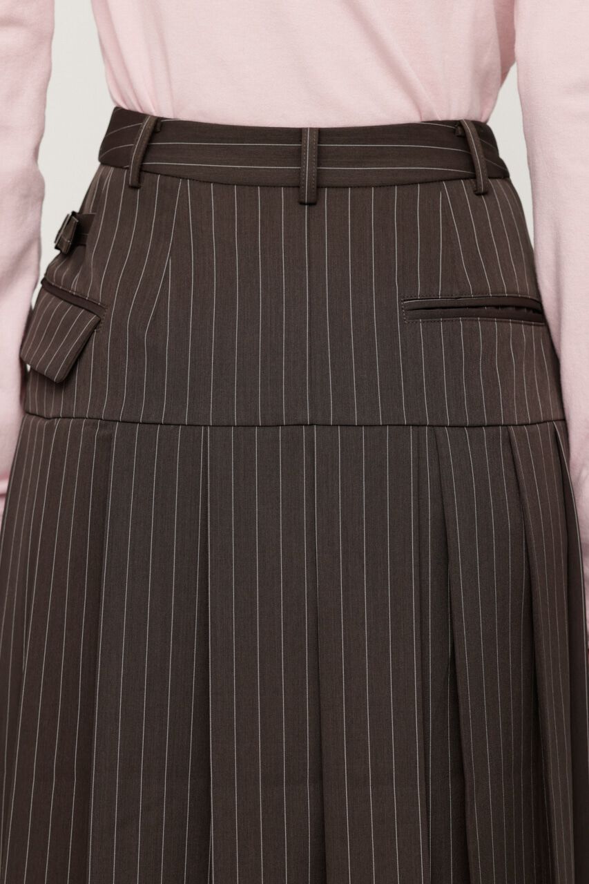 SLY「WRAP PLEATS ミディアムスカート」|スカート|