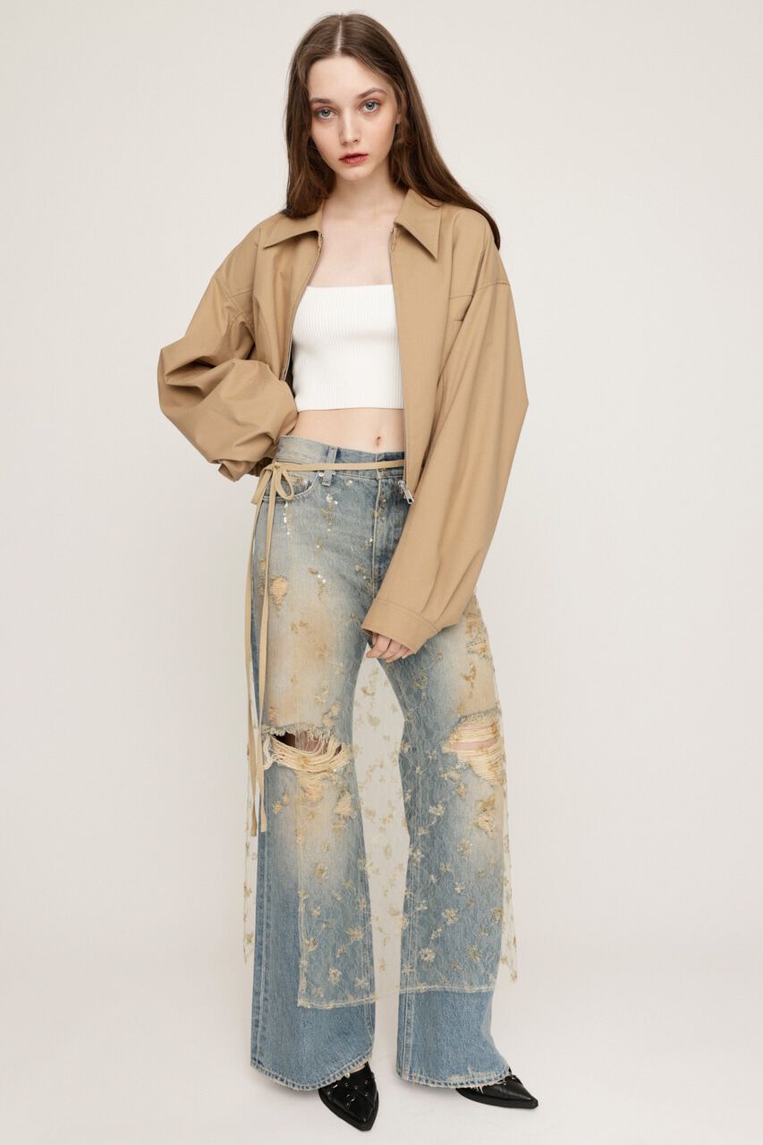 SLY「SEQUIN WRAP ロングスカート」|スカート|