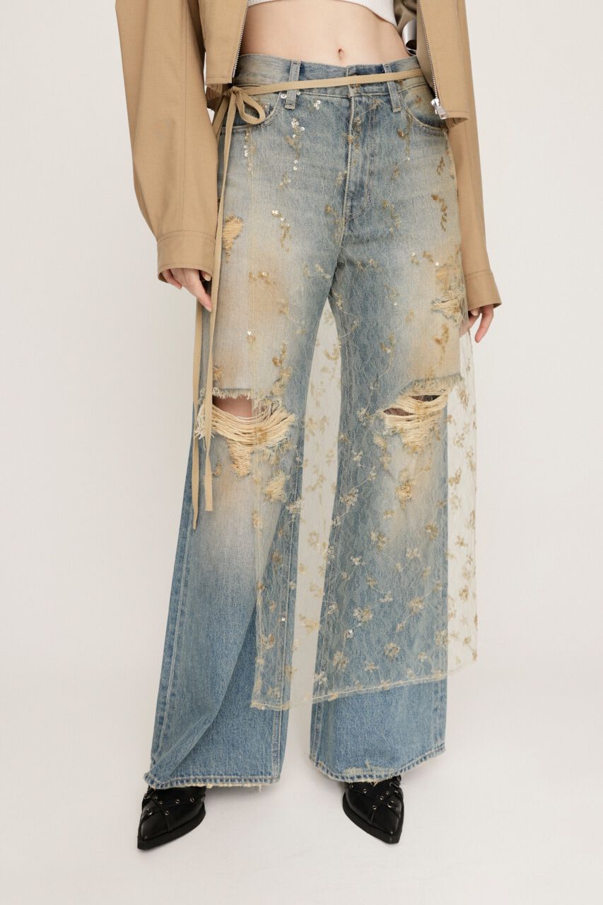 SLY「SEQUIN WRAP ロングスカート」|スカート|