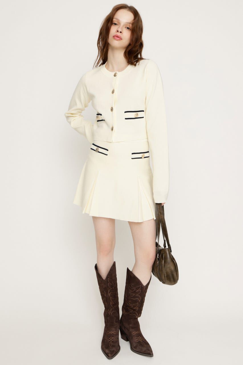 SLY「MILANO RIB KNIT カーディガン」|カーディガン|