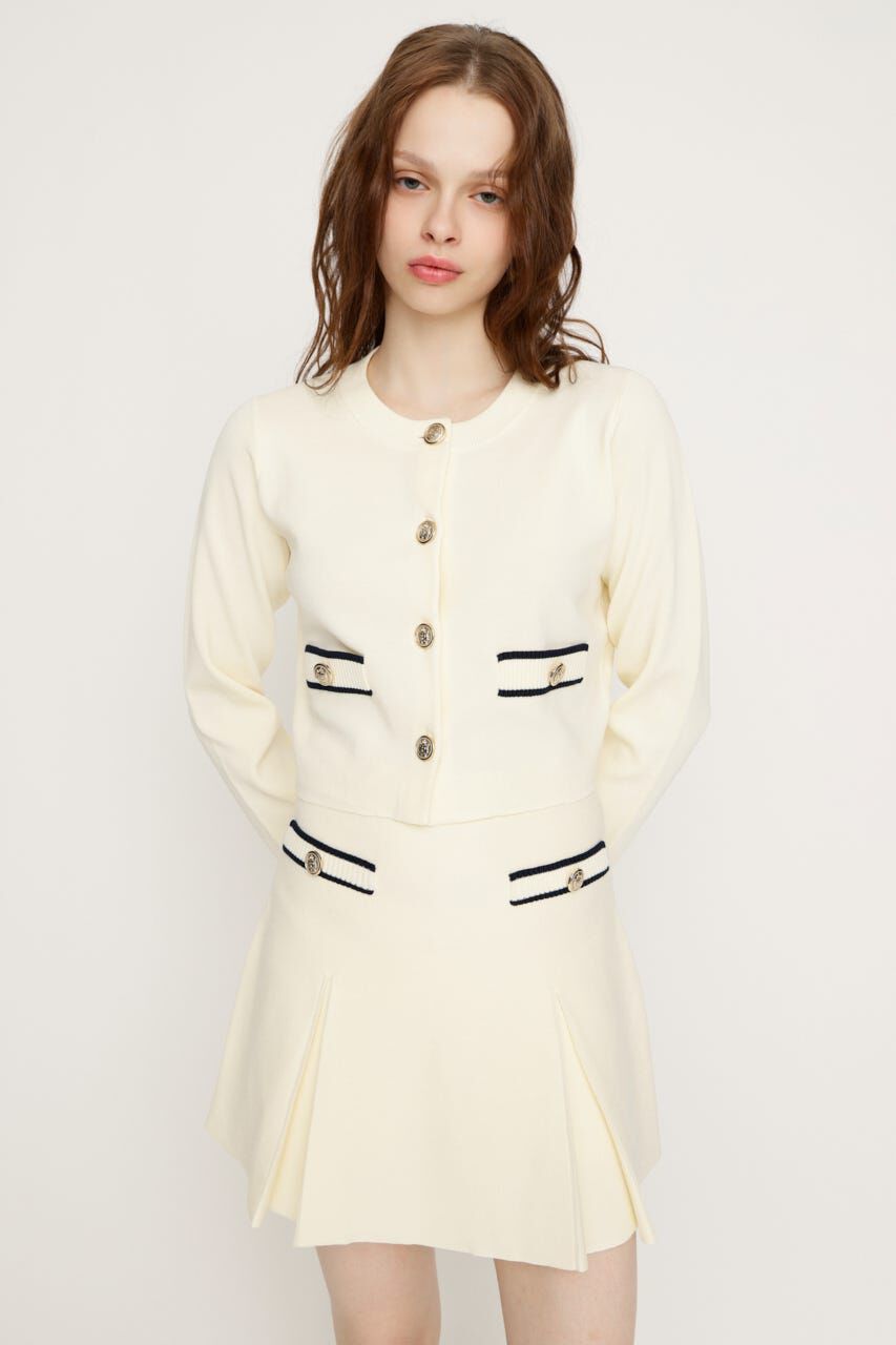 SLY「MILANO RIB KNIT カーディガン」|カーディガン|