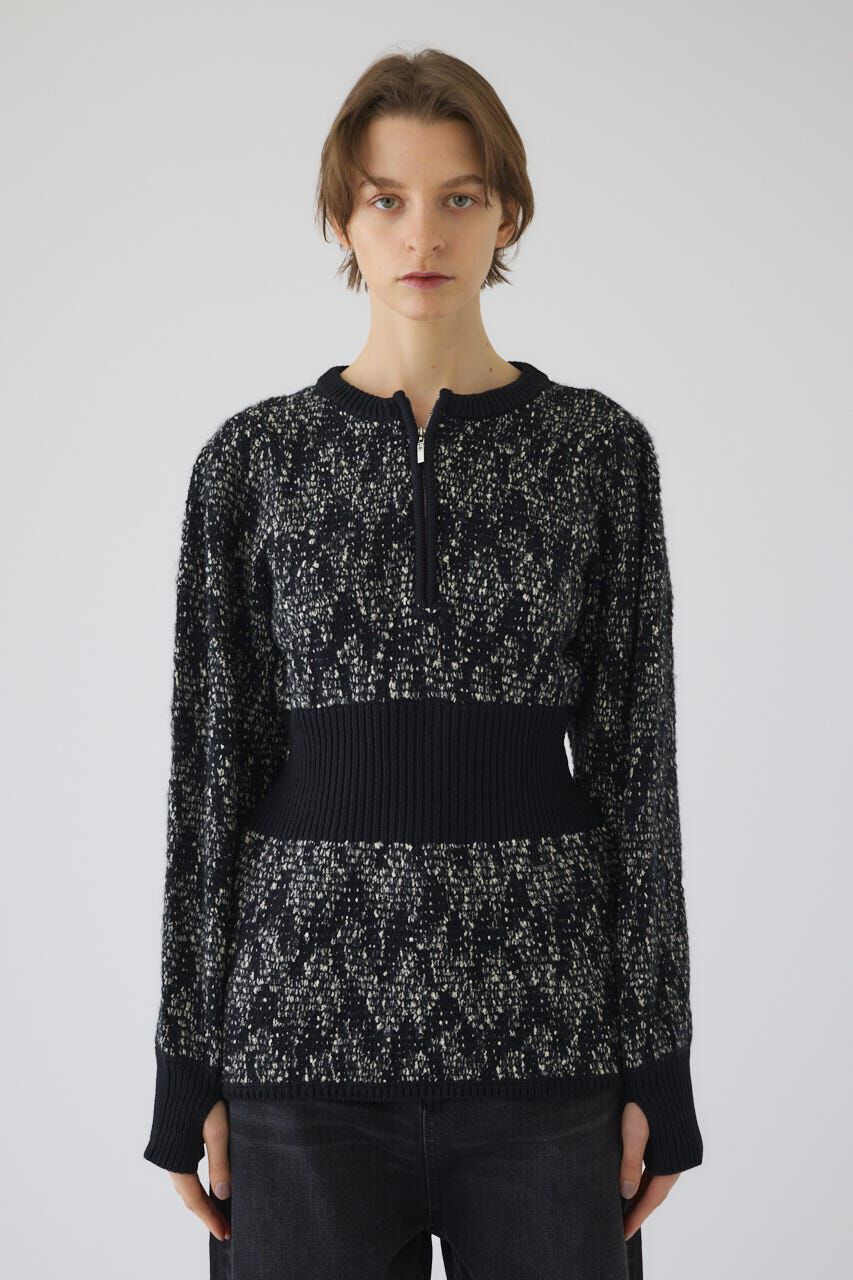 RIM.ARK 「Waist switching knit tops」|ニット・セーター|