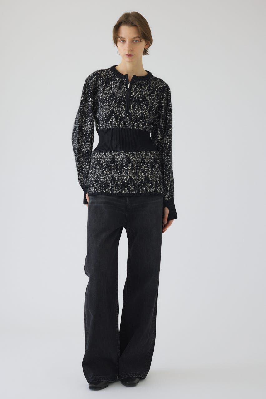 RIM.ARK 「Waist switching knit tops」|ニット・セーター|