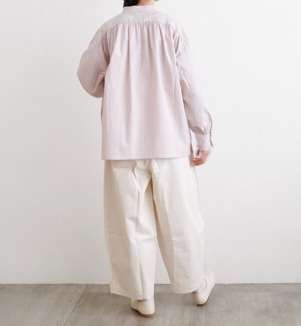 オオカミとフクロウ「フクロウとまひるの月のリリーワルツ&ldquo;ブラウス&rdquo;」|シャツ・ブラウス|