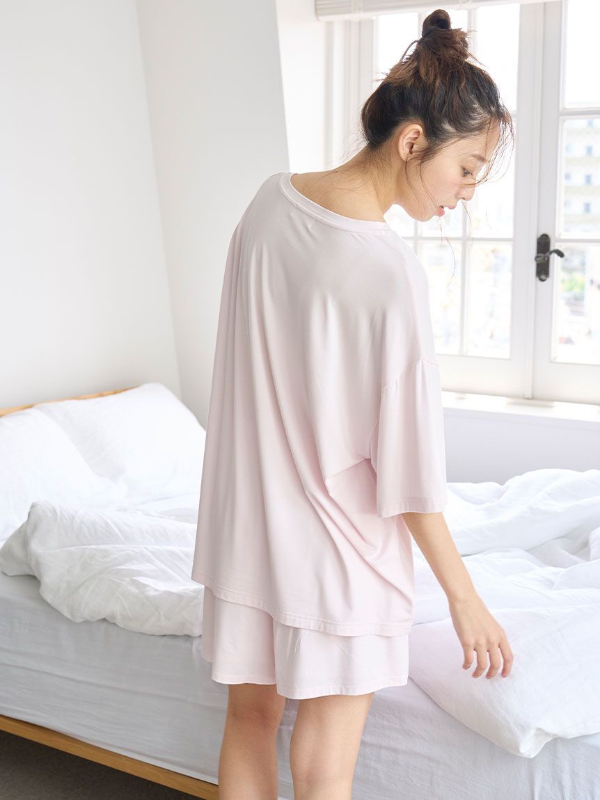 SNIDEL HOME「【接触冷感】オーバーサイズカットセットアップ」|ルームウェア|