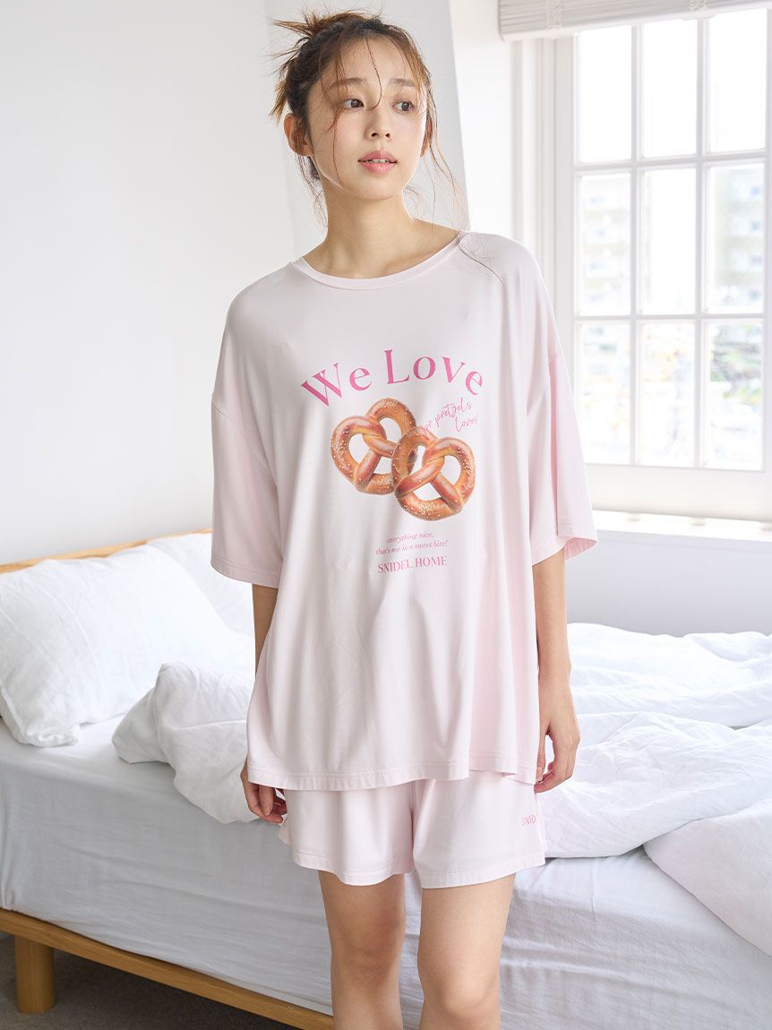 SNIDEL HOME「【接触冷感】オーバーサイズカットセットアップ」|ルームウェア|