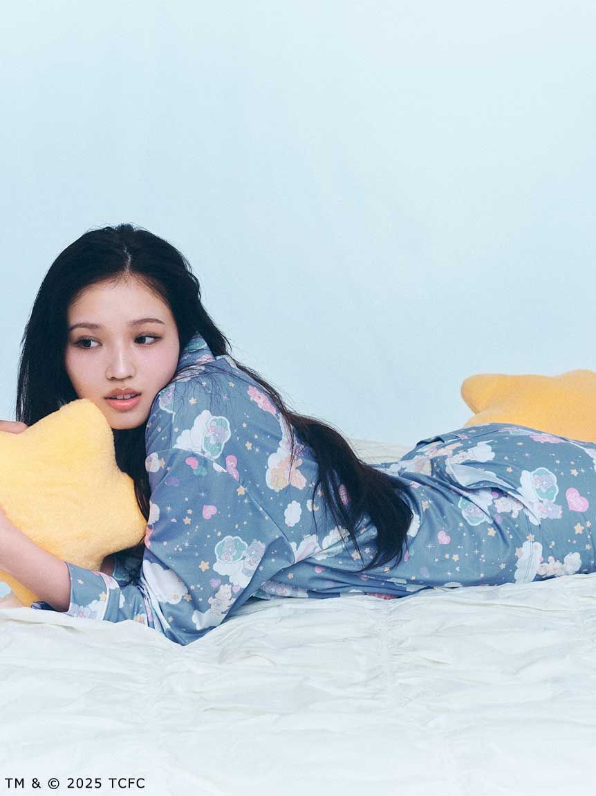 SNIDEL HOME「【Care Bears(TM)】総柄ショートパンツ」|ルームウェア|