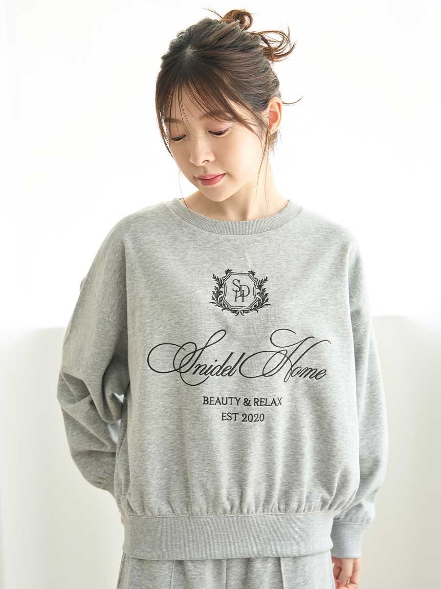 SNIDEL HOME「スウェットプルオーバー」|ルームウェア|