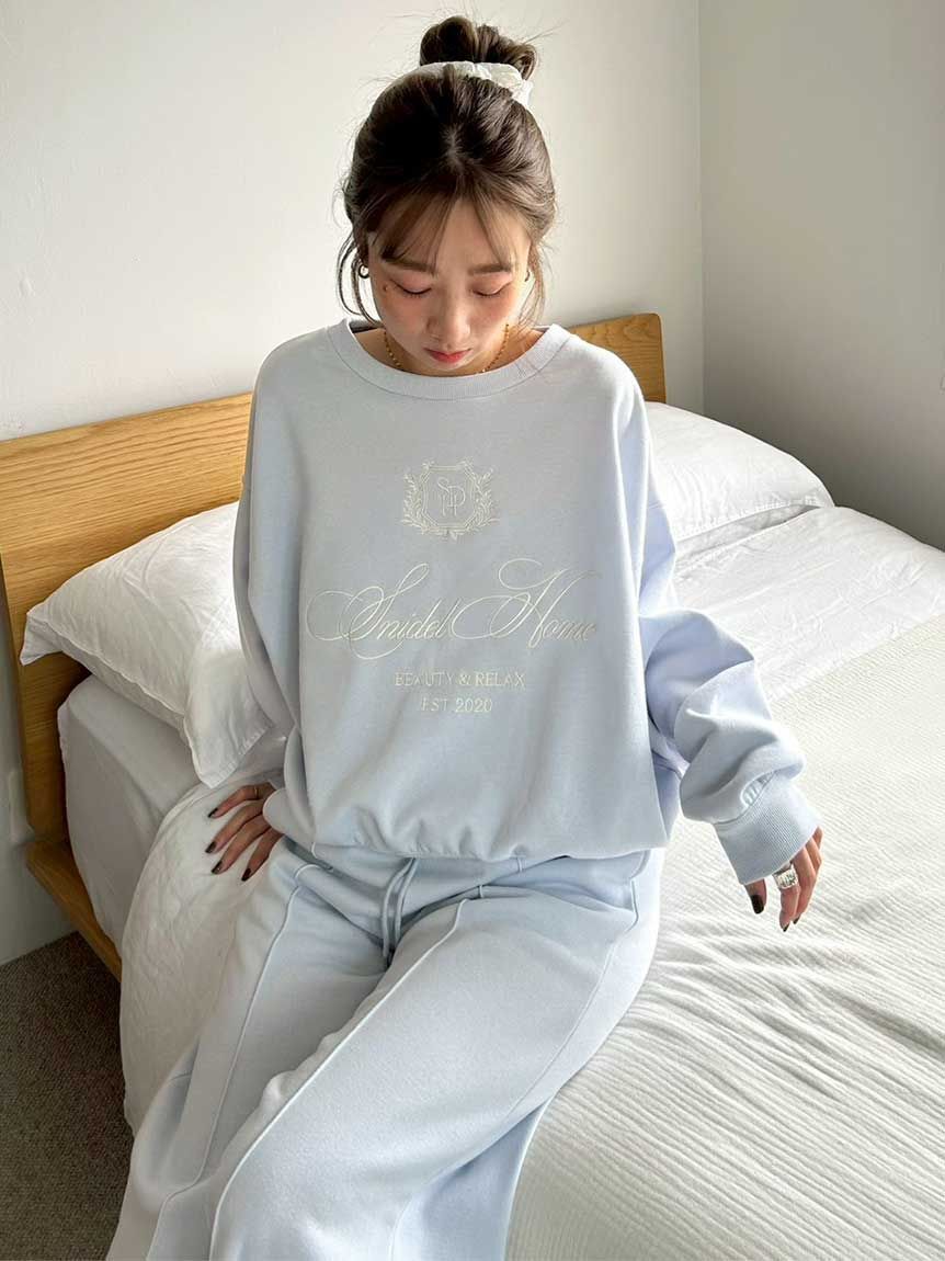 SNIDEL HOME「スウェットプルオーバー」|ルームウェア|