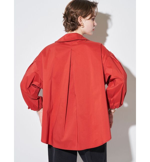 ELENDEEK「SKIPPER VOLUME SLEEVE BL」|シャツ・ブラウス|