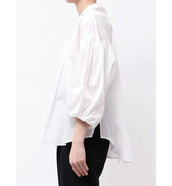 ELENDEEK「SKIPPER VOLUME SLEEVE BL」|シャツ・ブラウス|