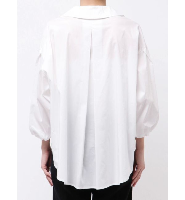 ELENDEEK「SKIPPER VOLUME SLEEVE BL」|シャツ・ブラウス|