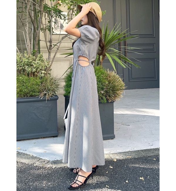 RESEXXY「ウエストオープンシャツワンピース」|ワンピース|