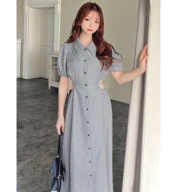 RESEXXY「ウエストオープンシャツワンピース」|ワンピース|