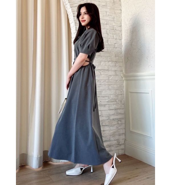 RESEXXY「ウエストオープンシャツワンピース」|ワンピース|