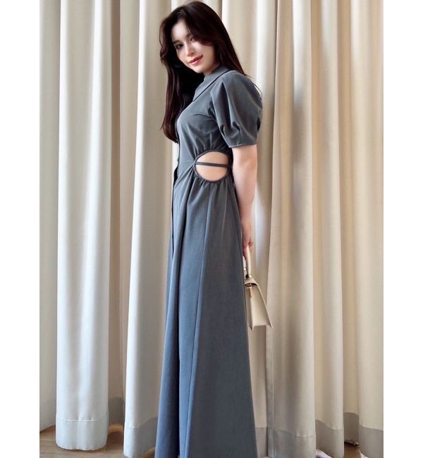 RESEXXY「ウエストオープンシャツワンピース」|ワンピース|