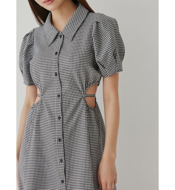 RESEXXY「ウエストオープンシャツワンピース」|ワンピース|