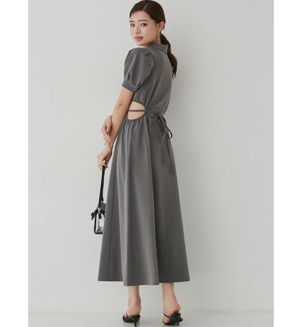 RESEXXY「ウエストオープンシャツワンピース」|ワンピース|