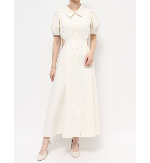 RESEXXY「ウエストオープンシャツワンピース」|ワンピース|