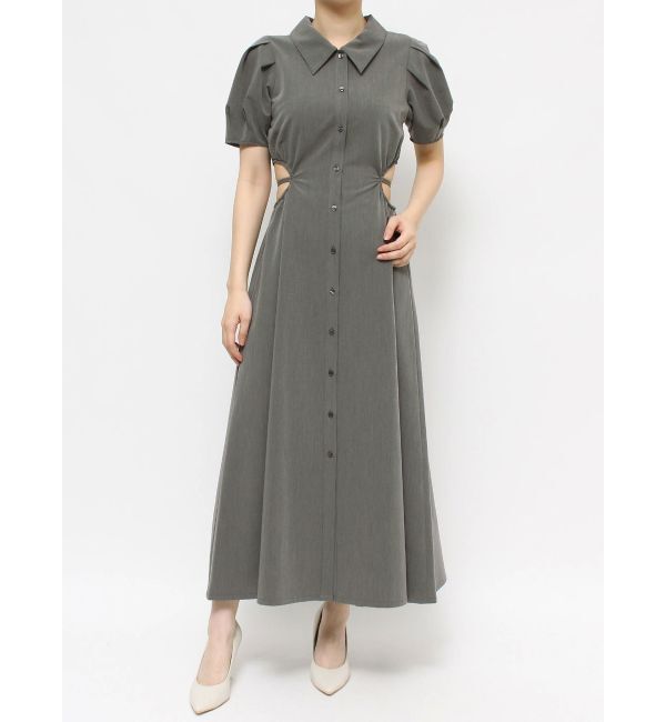 RESEXXY「ウエストオープンシャツワンピース」|ワンピース|