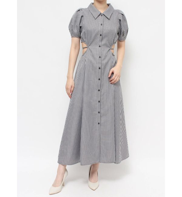 RESEXXY「ウエストオープンシャツワンピース」|ワンピース|