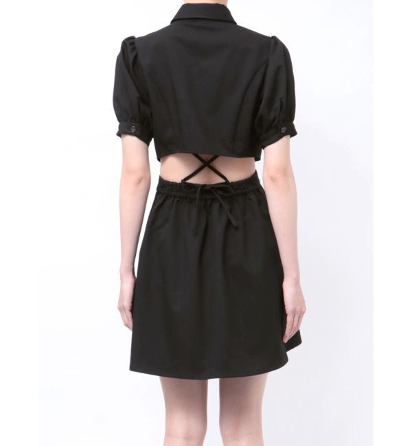 RESEXXY「サイドスリットシャツワンピース」|ワンピース|