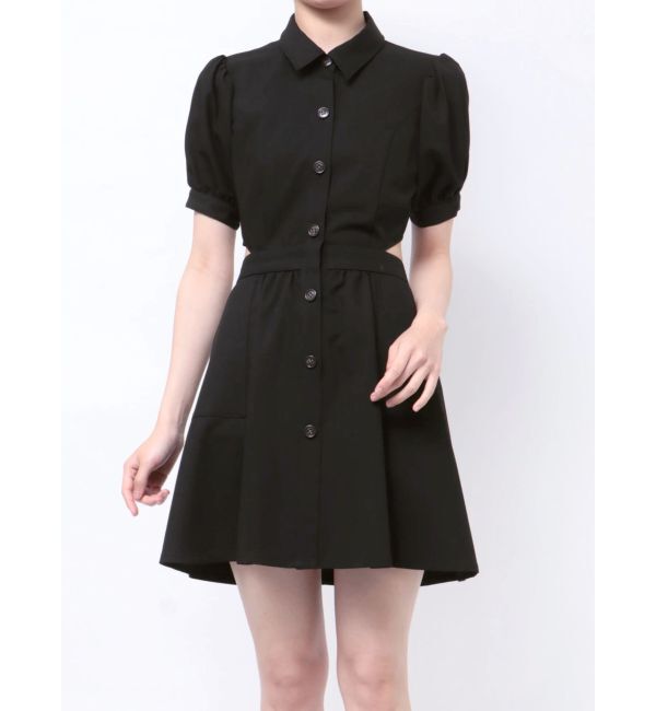 RESEXXY「サイドスリットシャツワンピース」|ワンピース|