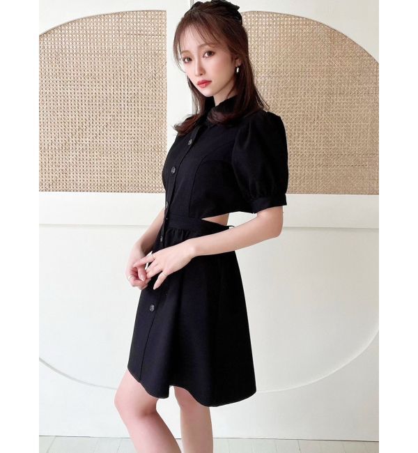 RESEXXY「サイドスリットシャツワンピース」|ワンピース|