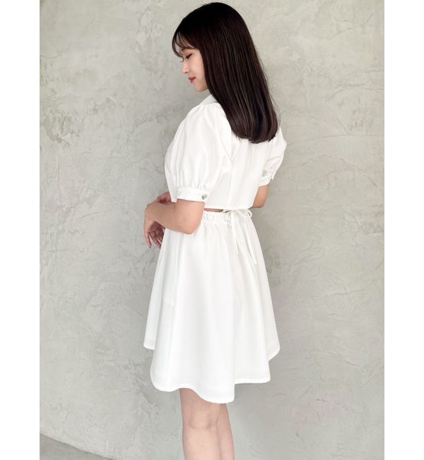 RESEXXY「サイドスリットシャツワンピース」|ワンピース|