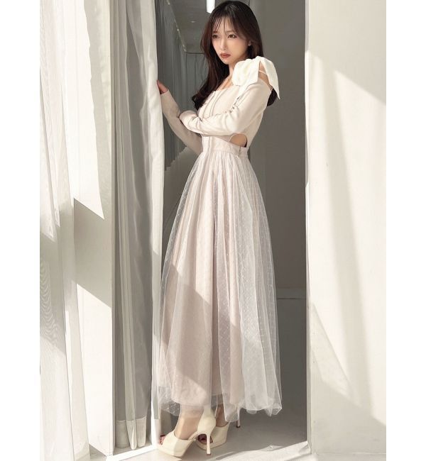 RESEXXY「シャイニーフレアワンピース」|ワンピース|