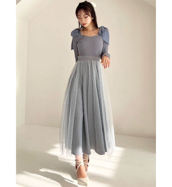 RESEXXY「シャイニーフレアワンピース」|ワンピース|