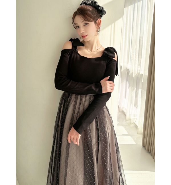 RESEXXY「シャイニーフレアワンピース」|ワンピース|